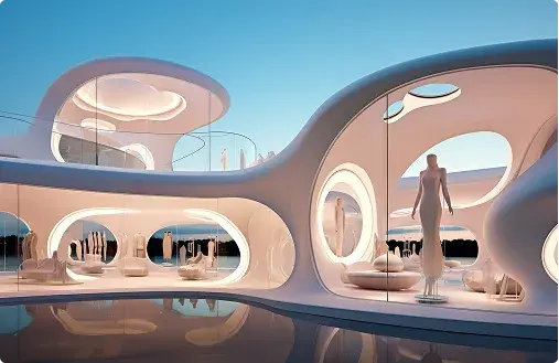 abstract-store-with-futuristic-concept-architecture